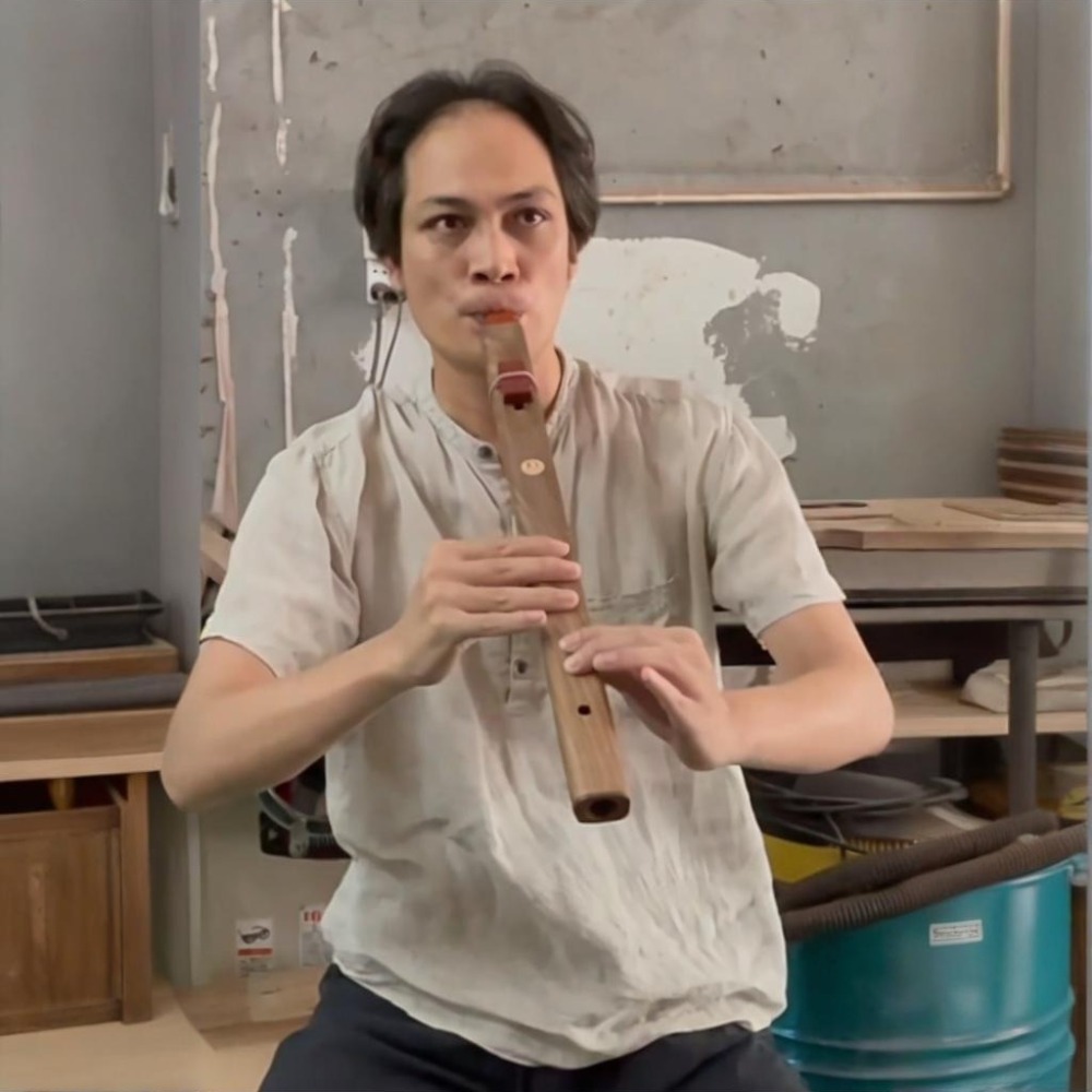 Musical Instrument A Recorder - Flûte verticale en bois tonalité B/C/D/E/F,