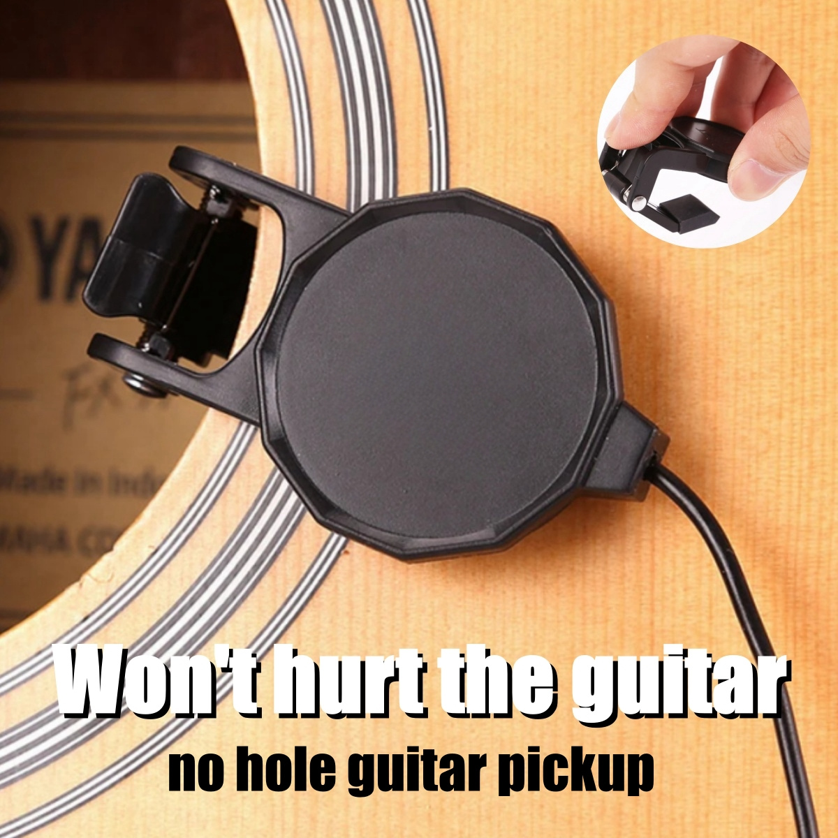 Musical Instrument Violin - Prise Audio à clipser pour guitare