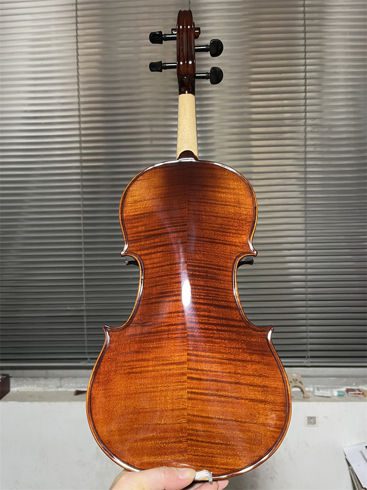 Musical Instrument Photo - Photo réelle, bois flammé naturel, violon