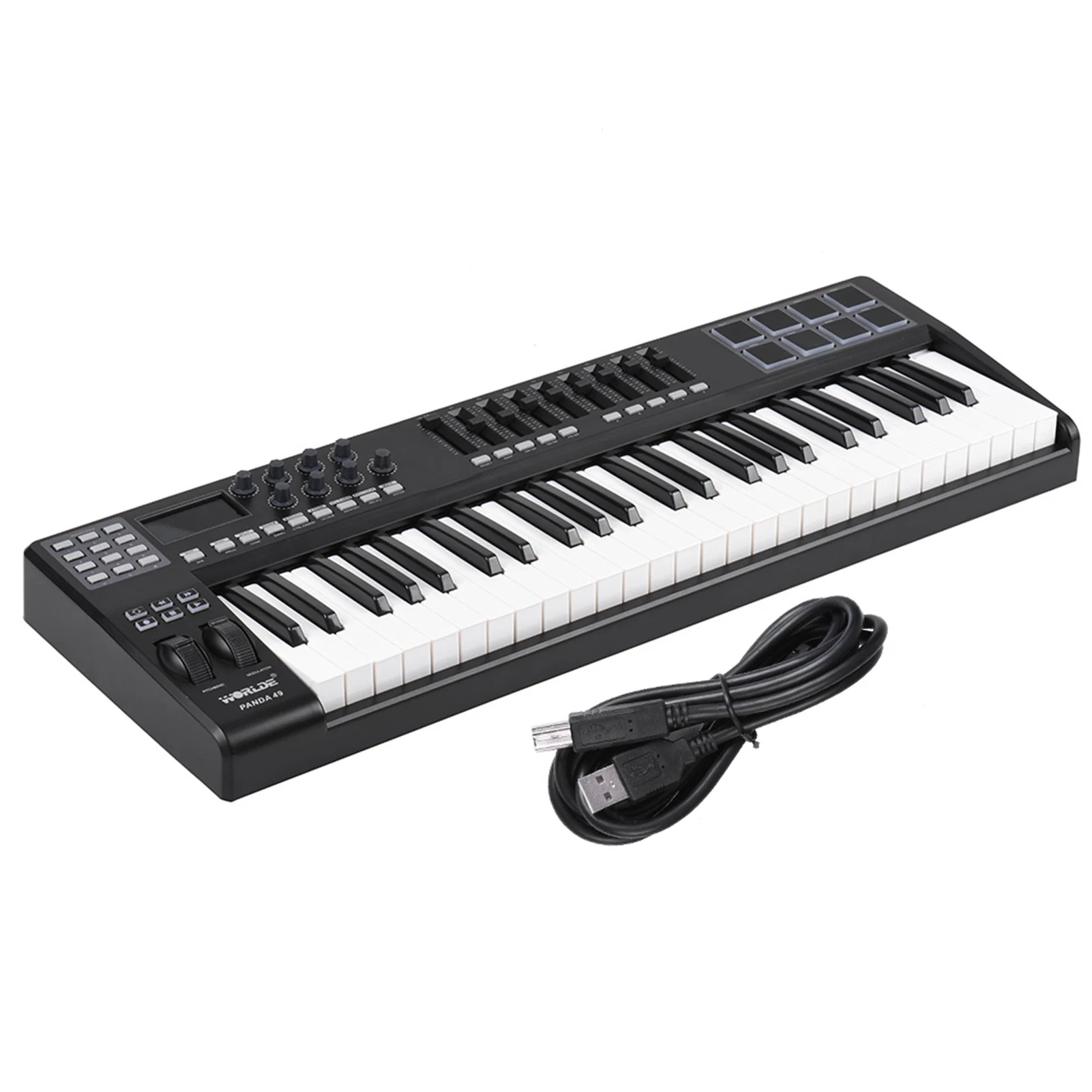 Musical Instrument Synthesizer - WORLDE PANDA49 Pack Edu | Clavier