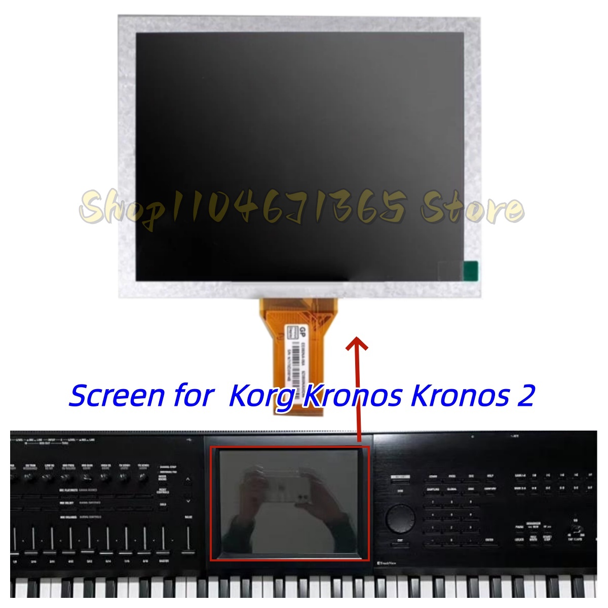 Musical Instrument Synthesizer - Écran LCD avec écran tactile pour