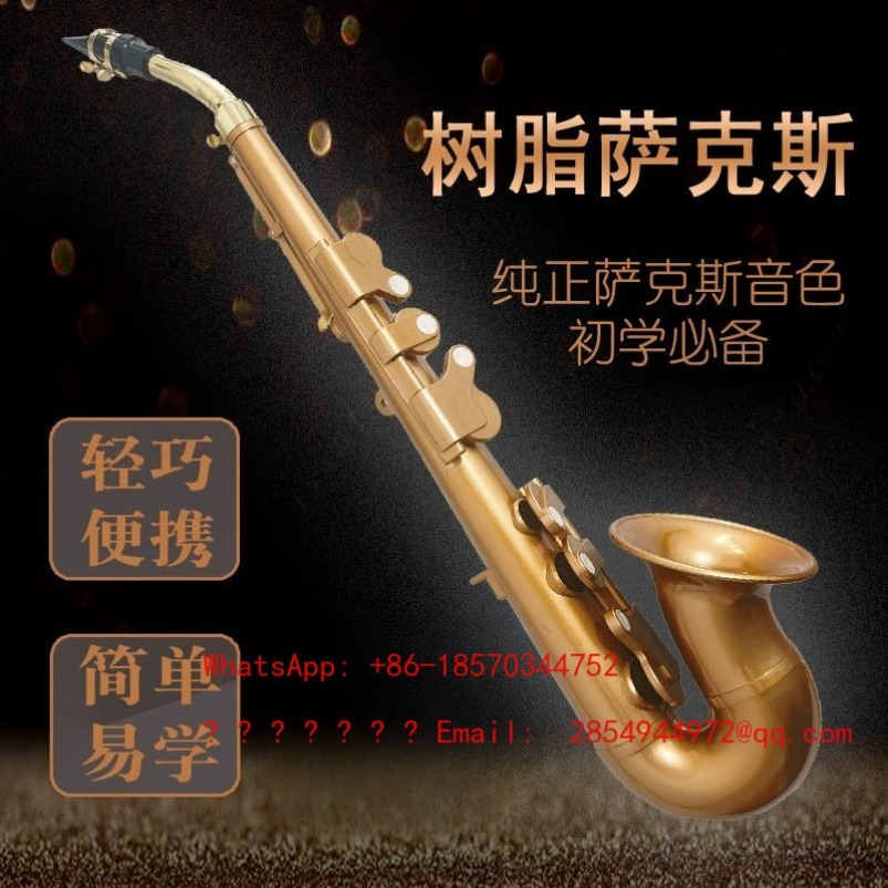 Musical Instrument Easy To Learn - Saxophone en résine, instrument de musique,