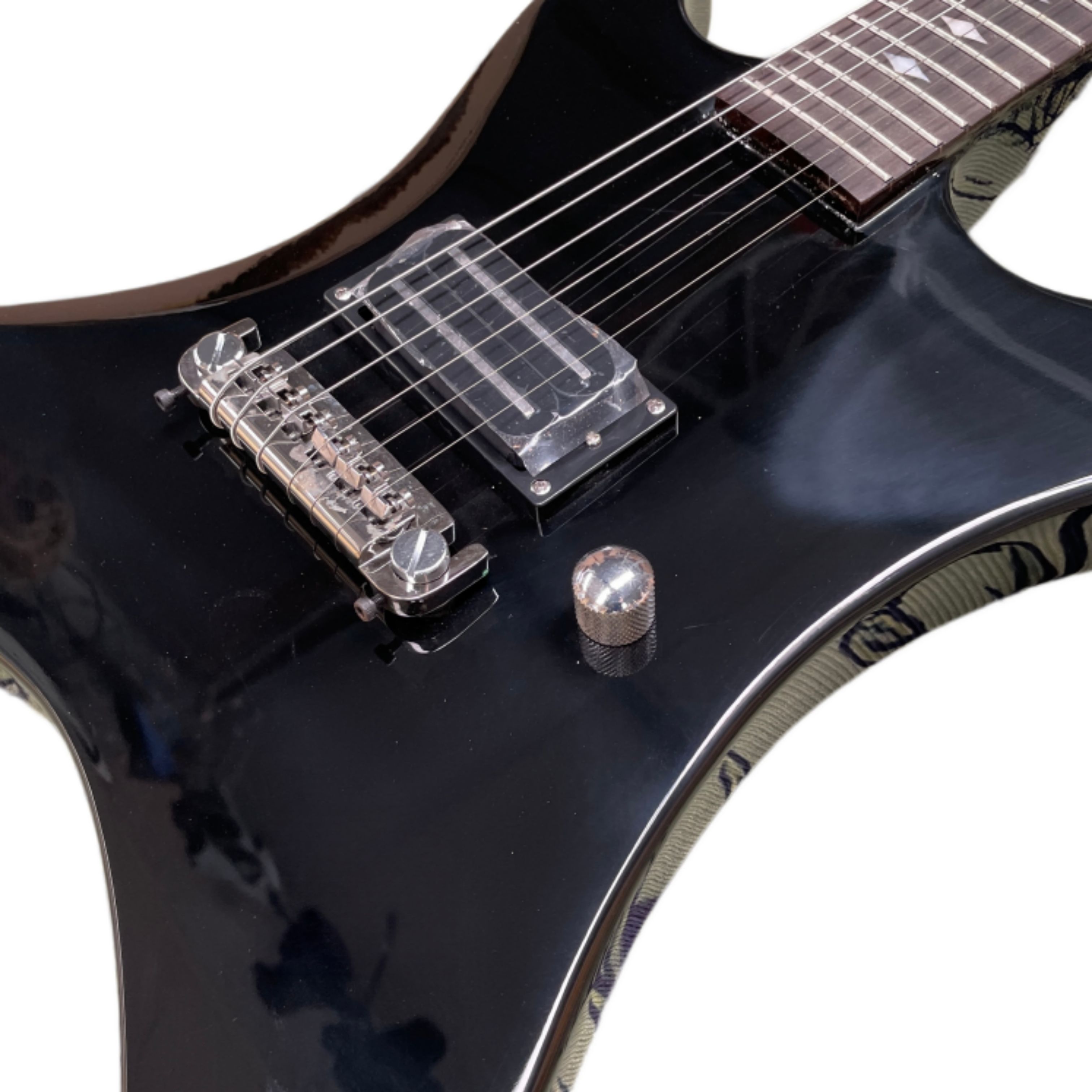 Electric Guitar Beginner - Guitare électrique noire à 6 cordes,