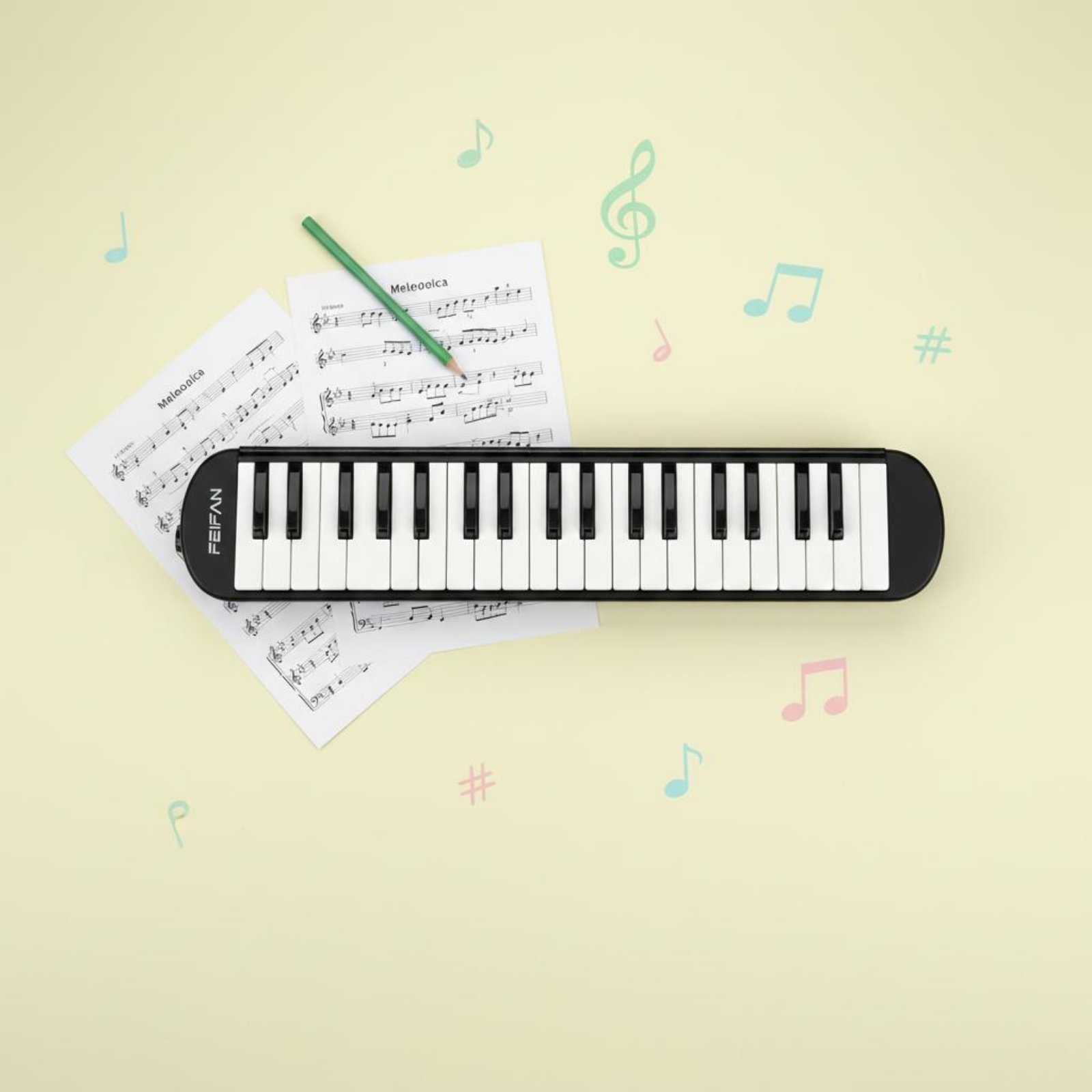Melodica 37 touches avec embou - Melodica Keyboard Wind avis et prix