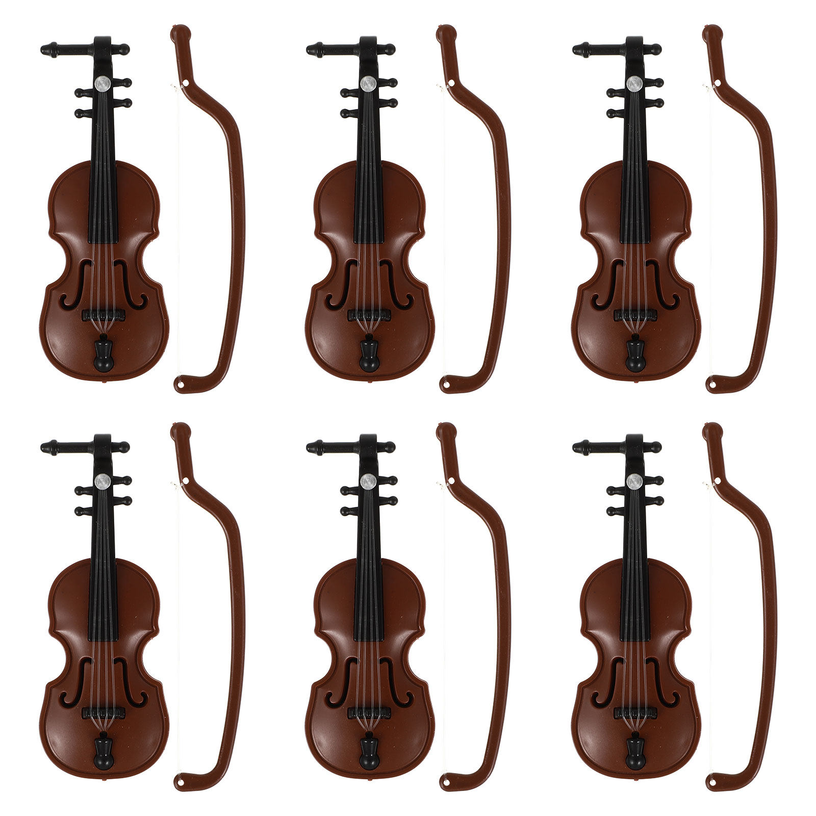 Mini décorations de violon, 6  - Musical Instrument Photo avis et prix