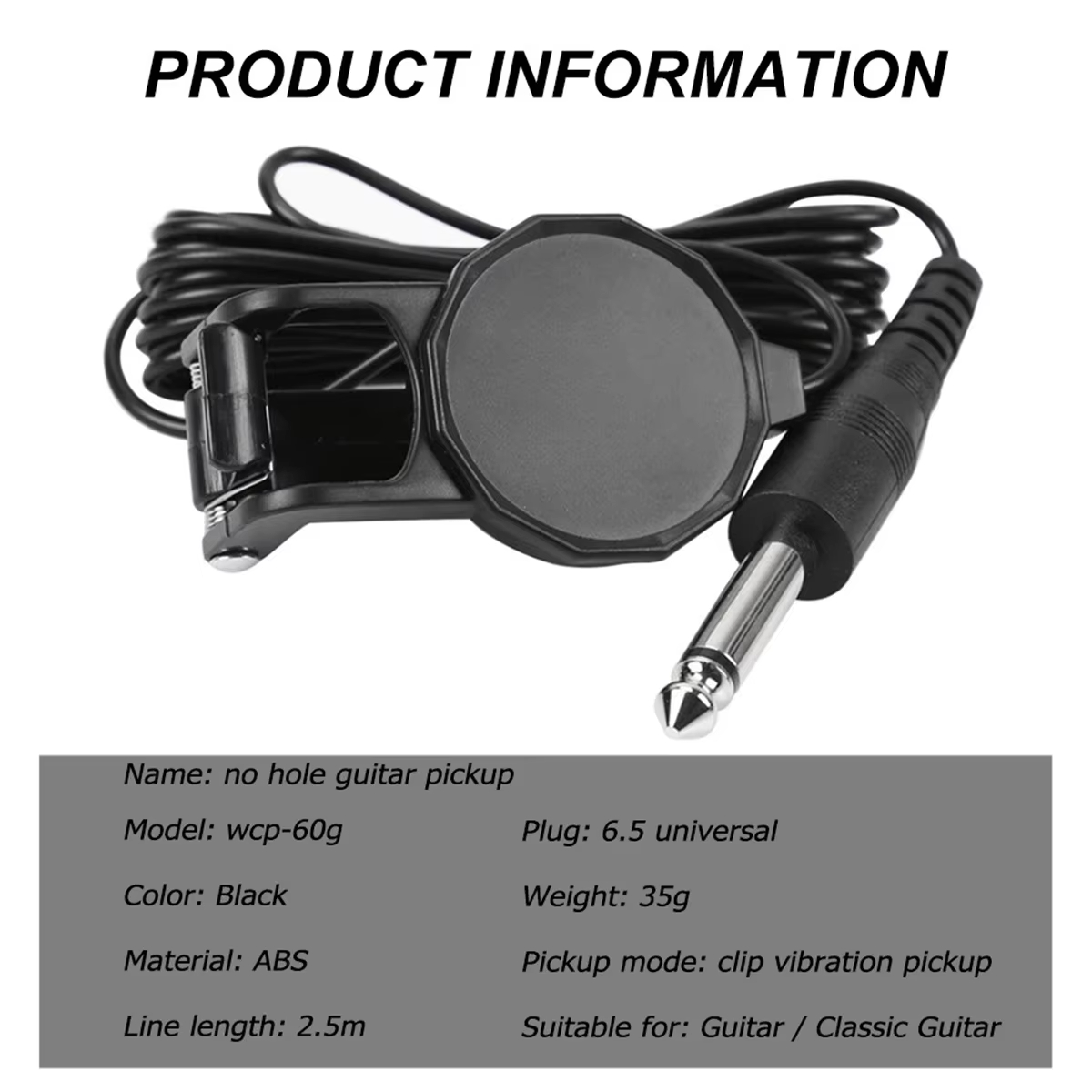 Prise Audio Clip sur micro/tra - Musical Instrument Violin avis et prix