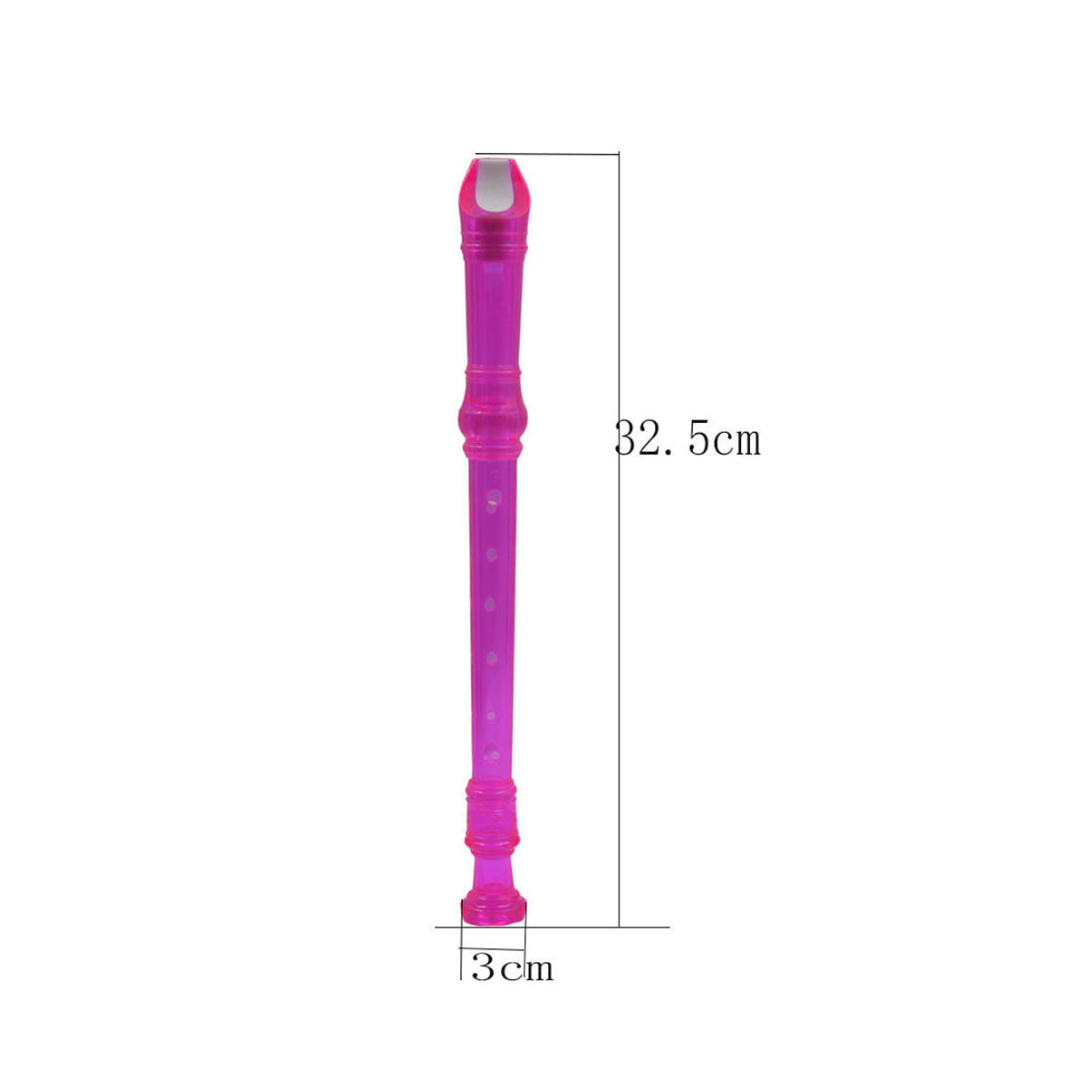 Flûte à bec soprano transparen - Musical Instrument A Recorder avis et prix