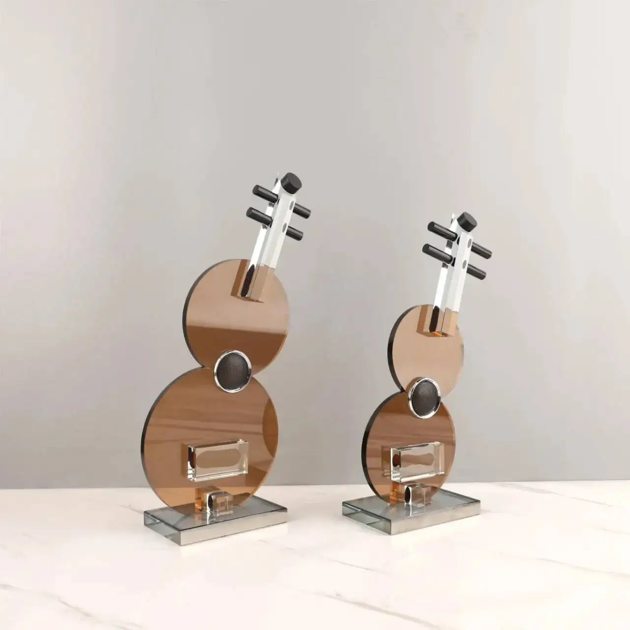 Artisanat en verre, sculpture  - Musical Instrument Glass avis et prix