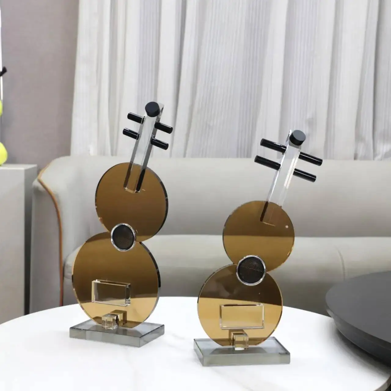 Artisanat en verre, sculpture  - Musical Instrument Glass avis et prix