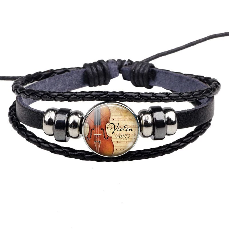 Bracelet de notes de musique v - Musical Instrument Glass avis et prix