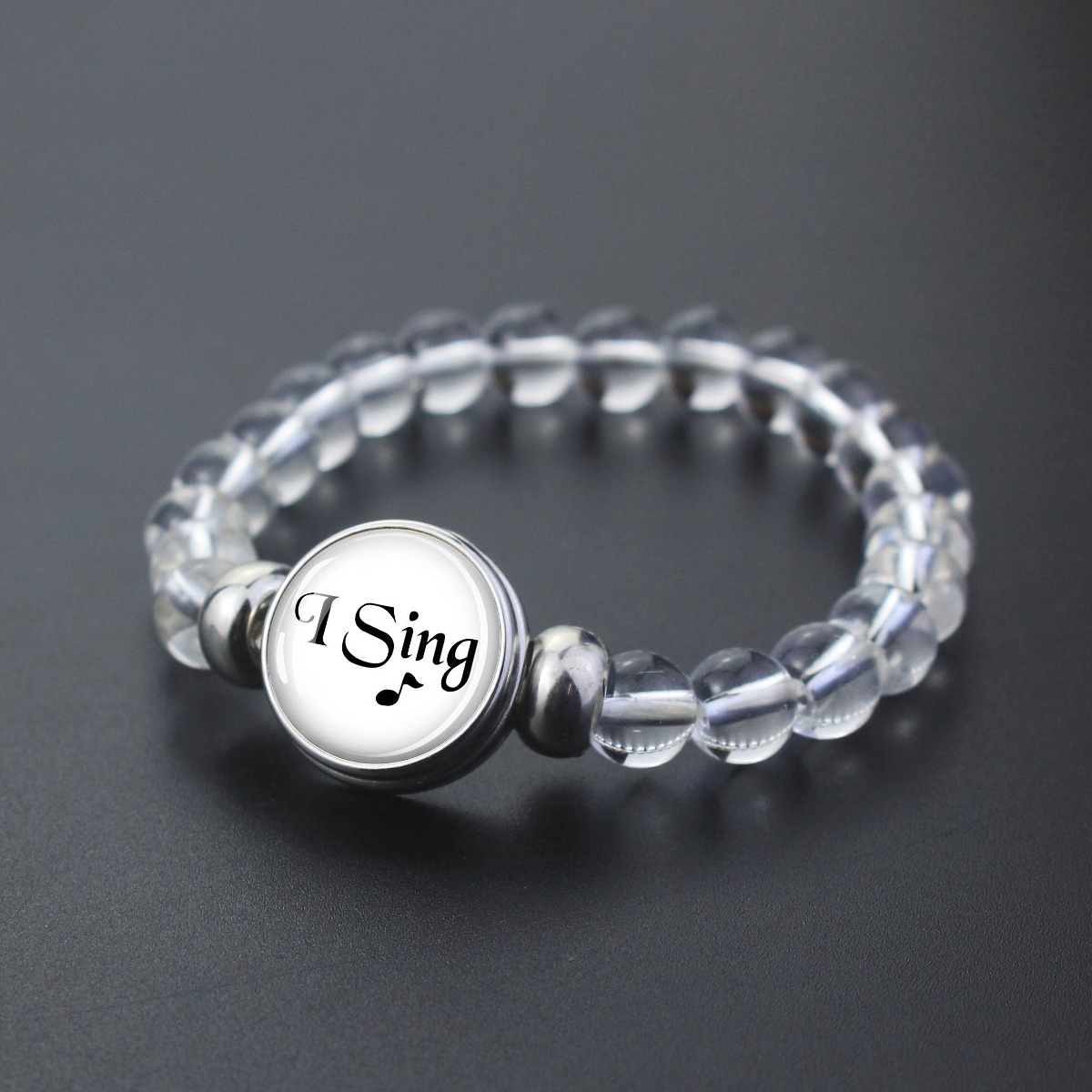 1 bracelet à motifs d'instrume - Musical Instrument Glass avis et prix