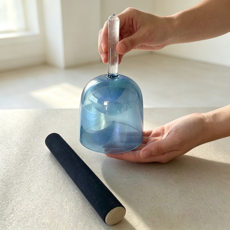Bol chantant en cristal de 4èm - Musical Instrument Mallet avis et prix