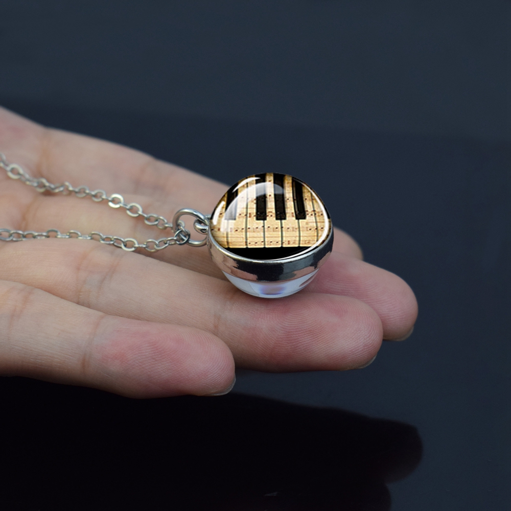 Collier avec pendentif pour In - Musical Instrument Glass avis et prix